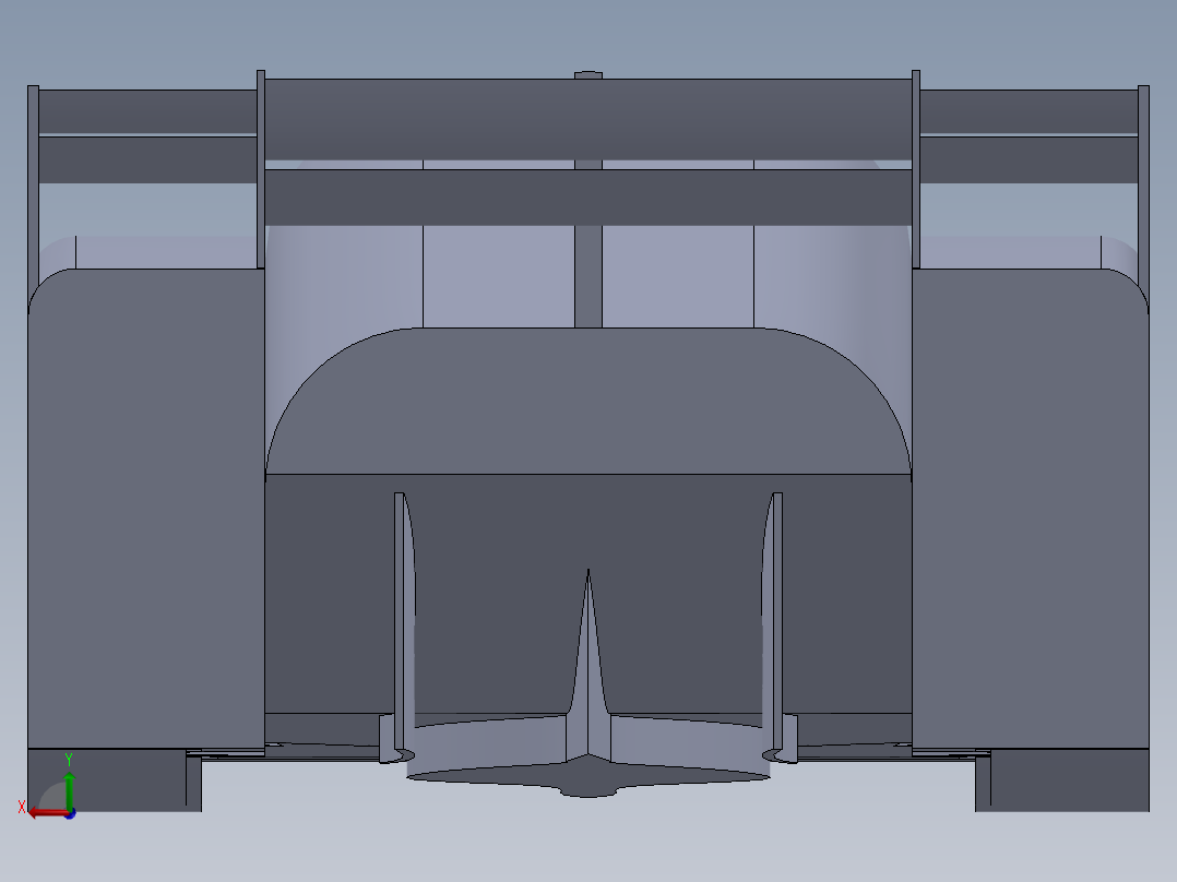 汽车尾翼(49)后视图