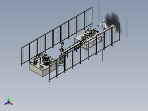 非标检测机流水线