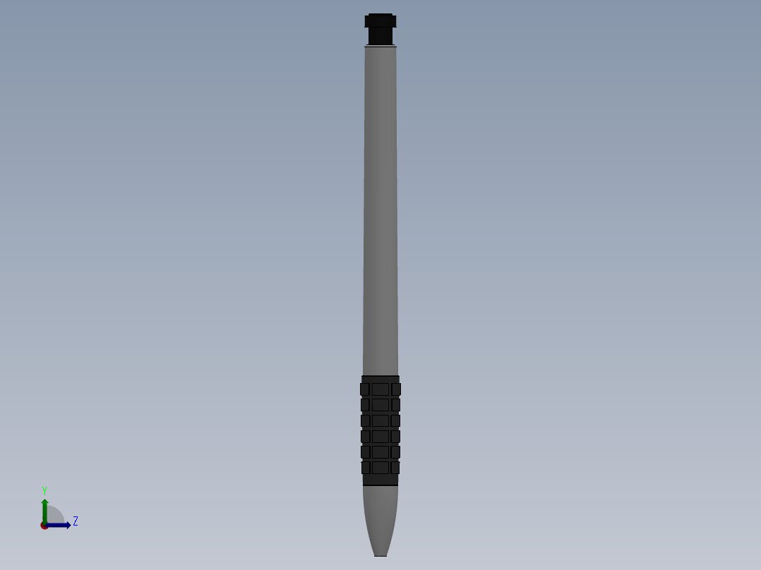 笔、中性笔、铅笔(26)左视图