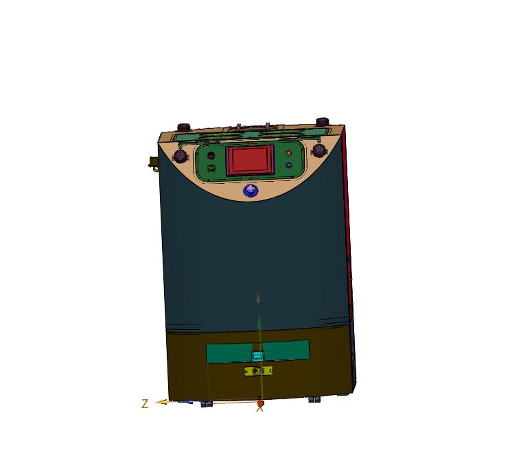 智能制造车间的无人运输车