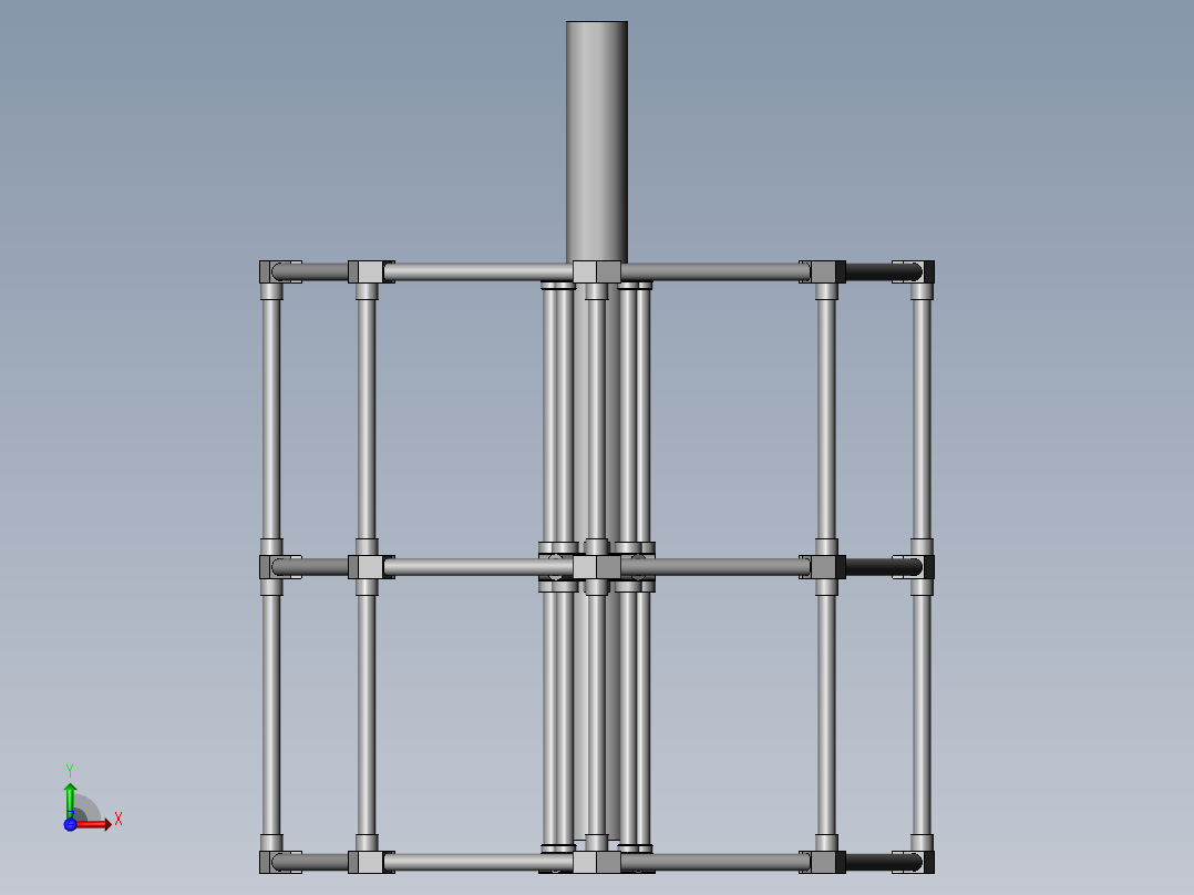 特斯拉线圈前视图