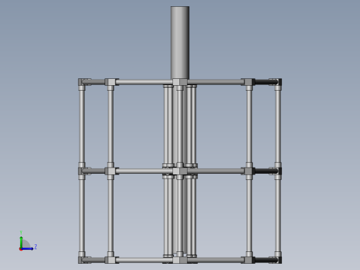 特斯拉线圈左视缩略图