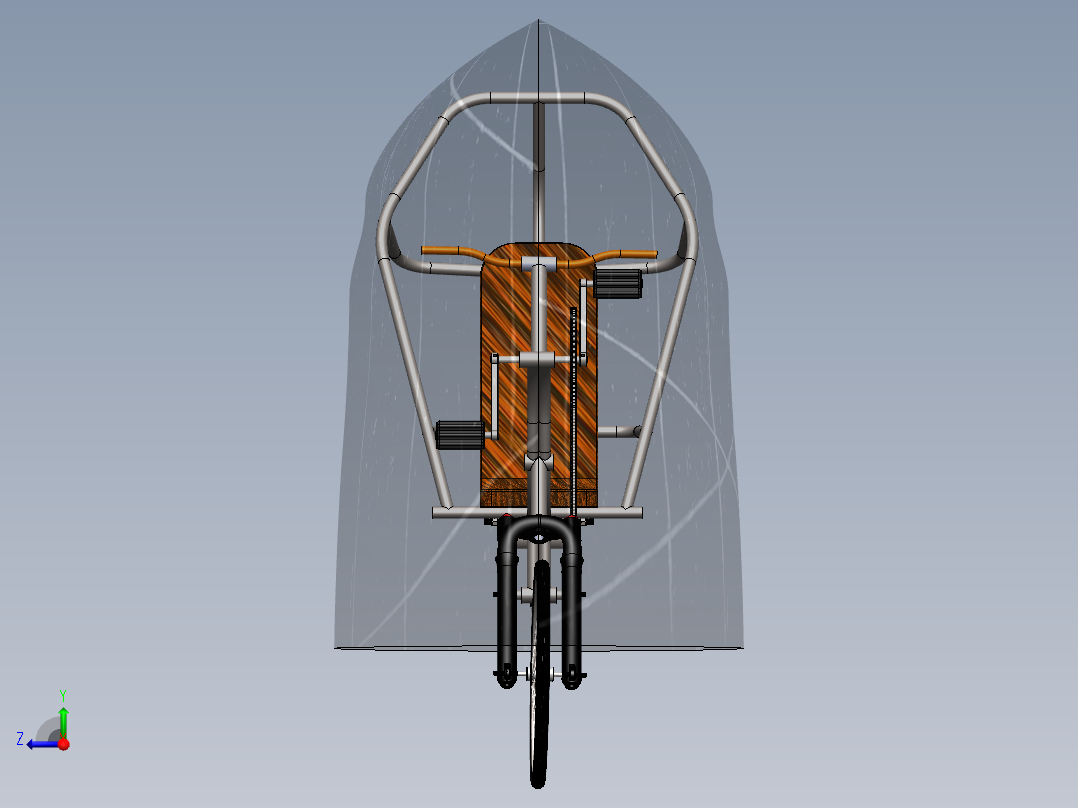 A3003940-躺汽自行车右视图