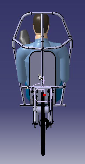 A3003940-躺汽自行车