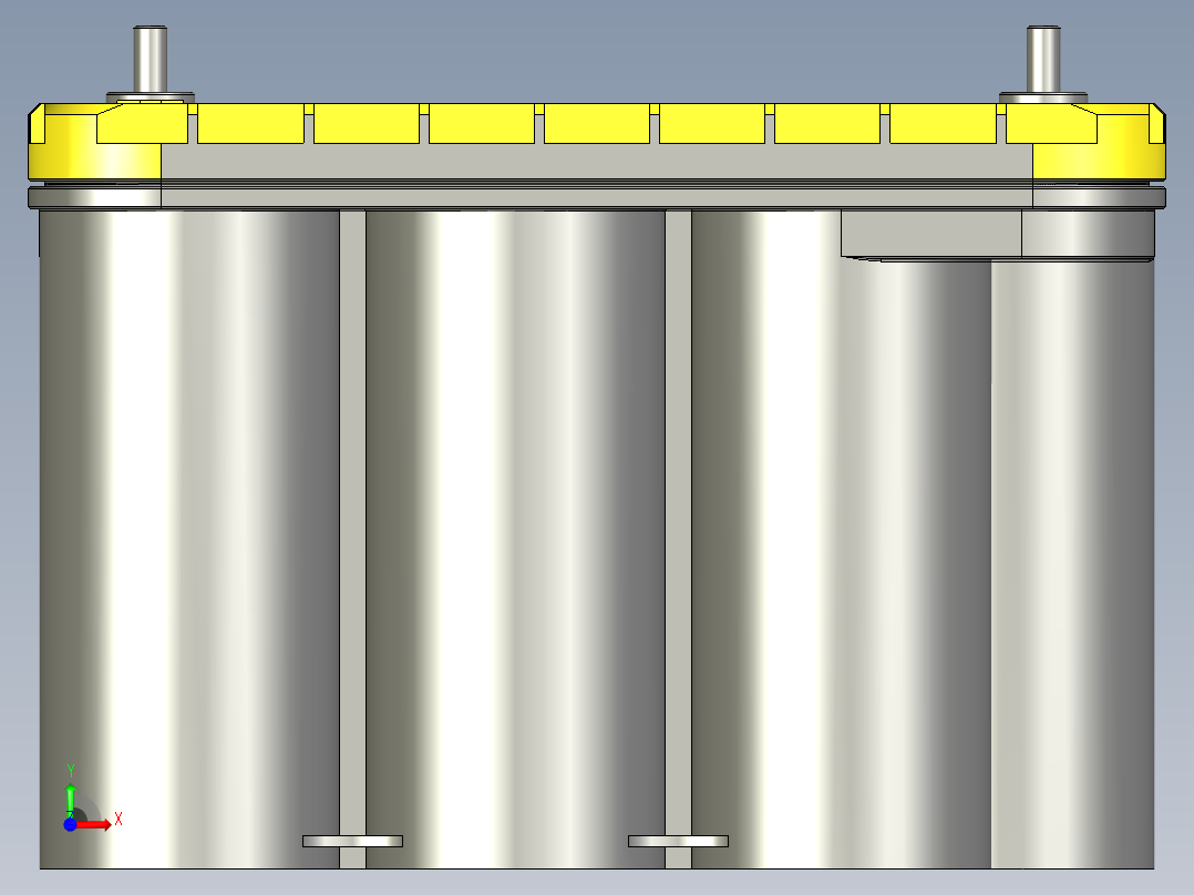 电池仓、电池(88)前视图