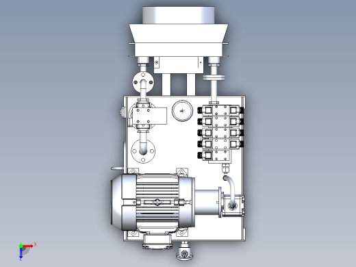 B3004130-液压泵站俯视缩略图