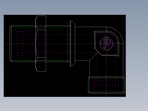 PARKER管接头EO Bulkhead elbow WSV16SOMD71(16)_back