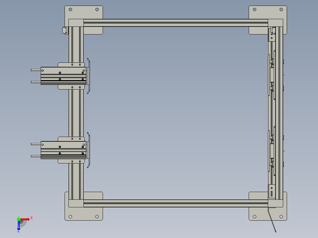 8074-0404-0000泡沫定位-8261俯视图