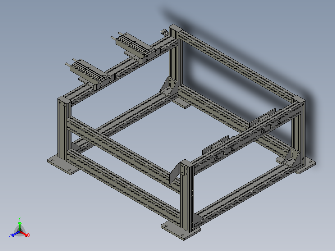 8074-0404-0000泡沫定位-8261正等轴测图