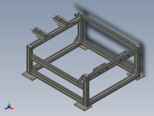8074-0404-0000泡沫定位-8261正等轴测缩略图