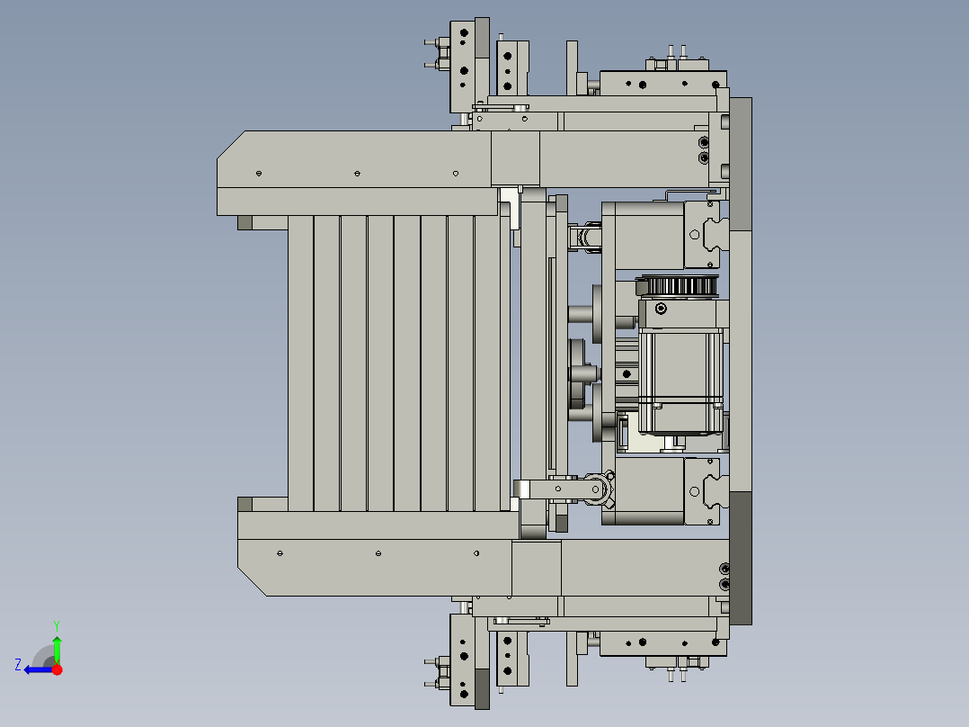 qTray盘上料机构20221221-1右视图