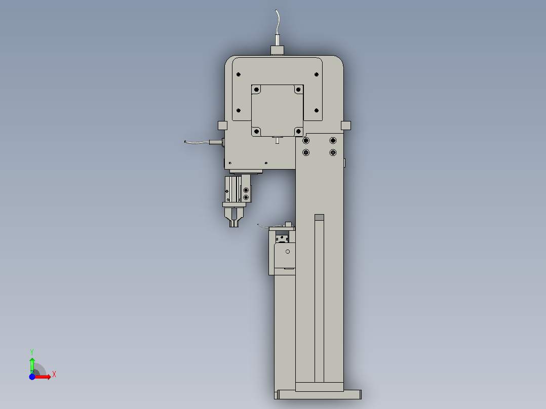4悬臂进料机构-40行程-活塞前视图