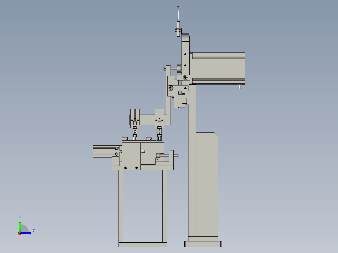4悬臂进料机构-40行程-活塞左视图