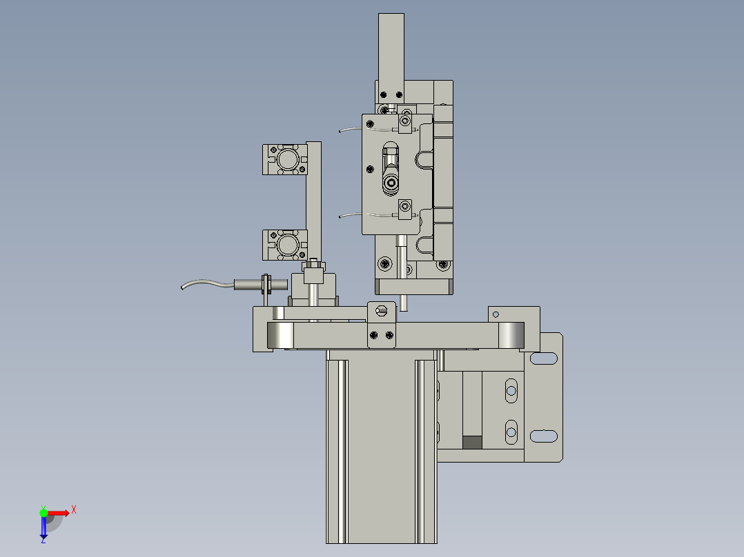 4悬臂进料机构-40行程-活塞俯视图