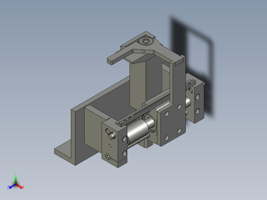 轴承上升模组正等轴测缩略图