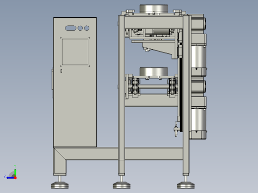 电机驱动的托盘输送机右视缩略图