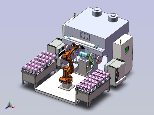 水壶打磨机器人工站