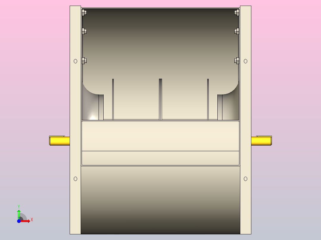 SYD-K离心风机[SYD560 K]前视图