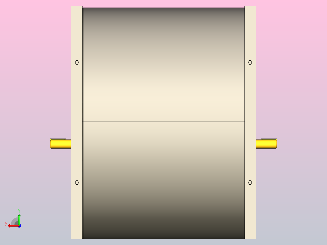 SYD-K离心风机[SYD560 K]后视图