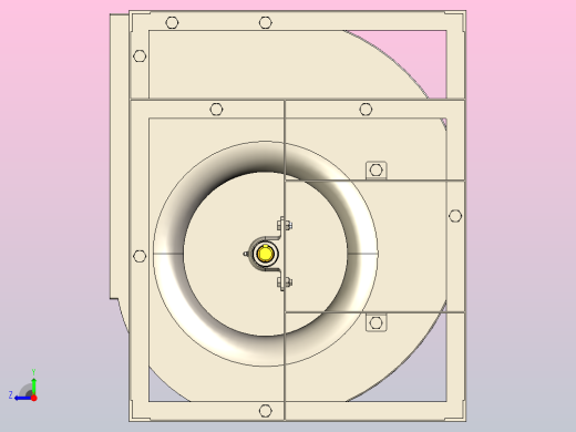 SYD-K离心风机[SYD560 K]右视缩略图