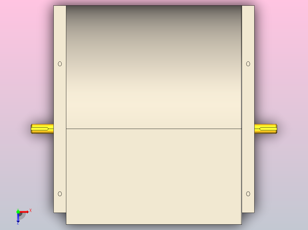 SYD-K离心风机[SYD560 K]俯视图