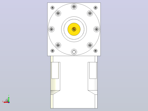 PW210单轴 PLX180-L1 35-114.3-200-M12转向器后视缩略图