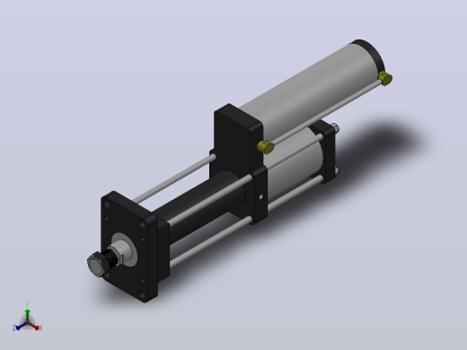 MPT-10T系列标准型[MPT-100-200-10-10T-M2-S1-0°]气压增压缸