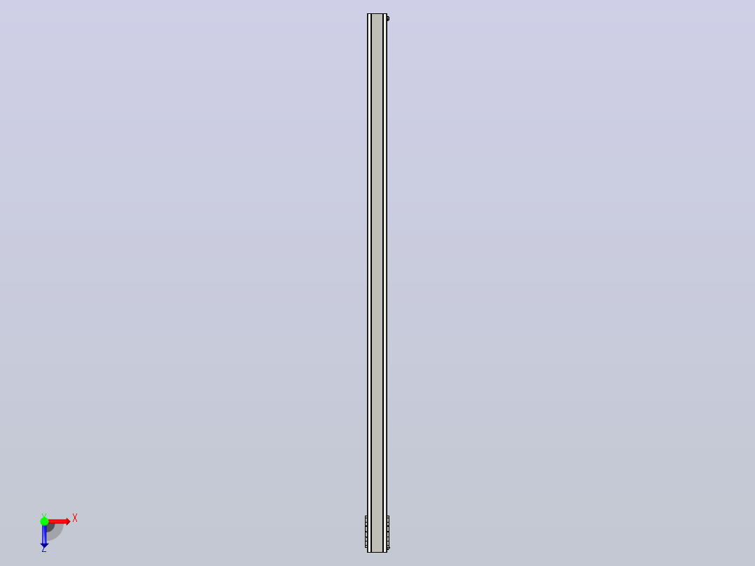直驱直线电机轴TPA-LNP-140D-P12-L3600-C-1-3-C-10-N3(磁栅尺)俯视图
