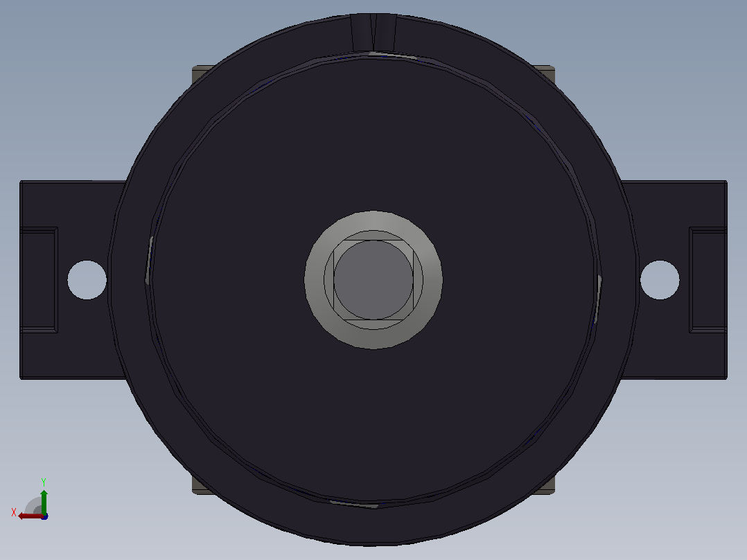 SM45S标准型管状电机[SM45S-40-12]后视图