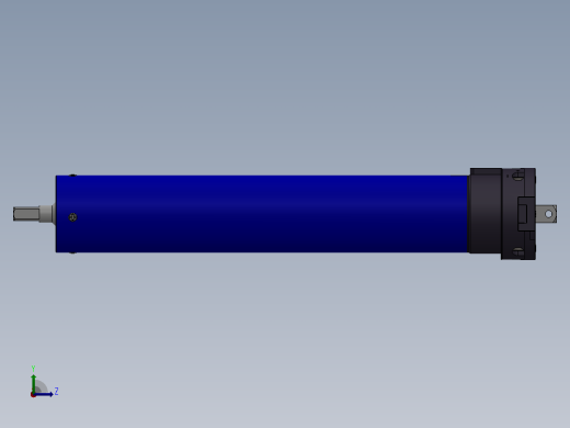 SM45S标准型管状电机[SM45S-40-12]左视缩略图