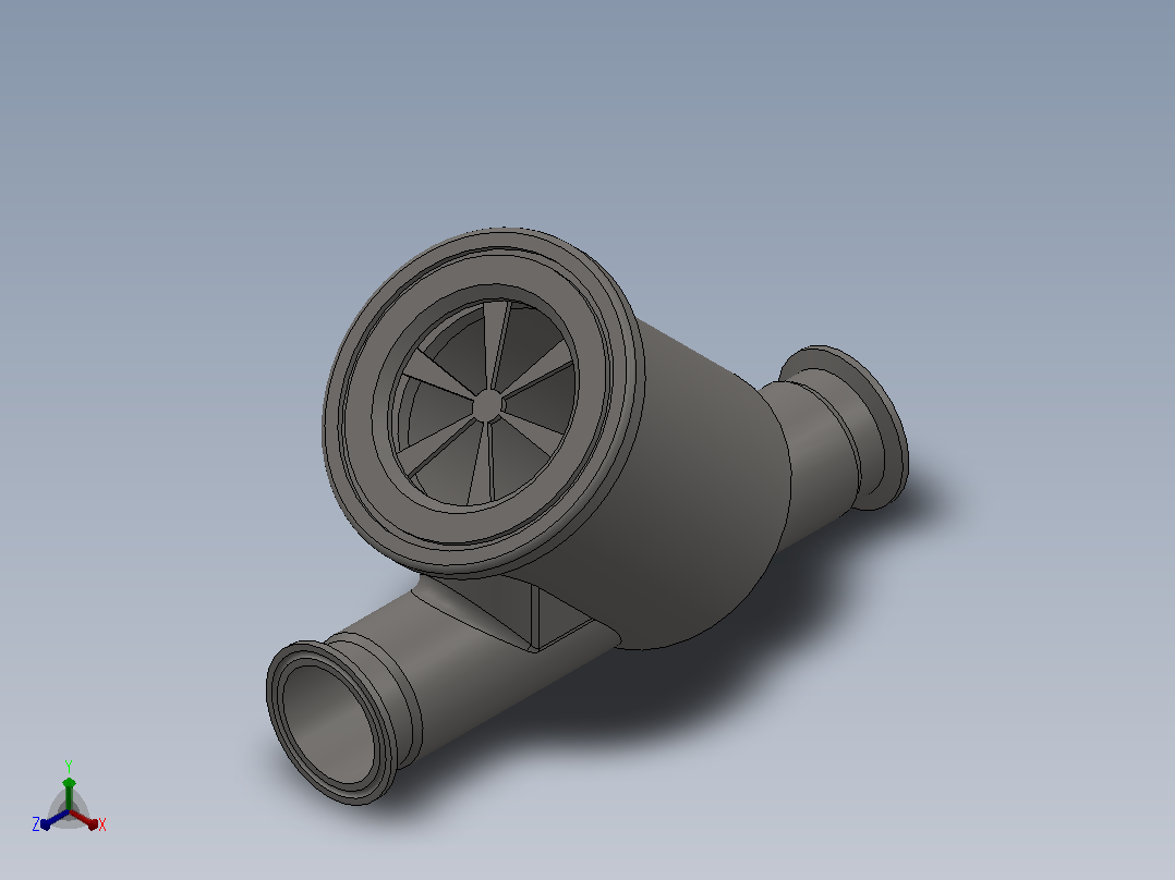 DGX09Y型卡式过滤器[DGX09-DN40]主视图
