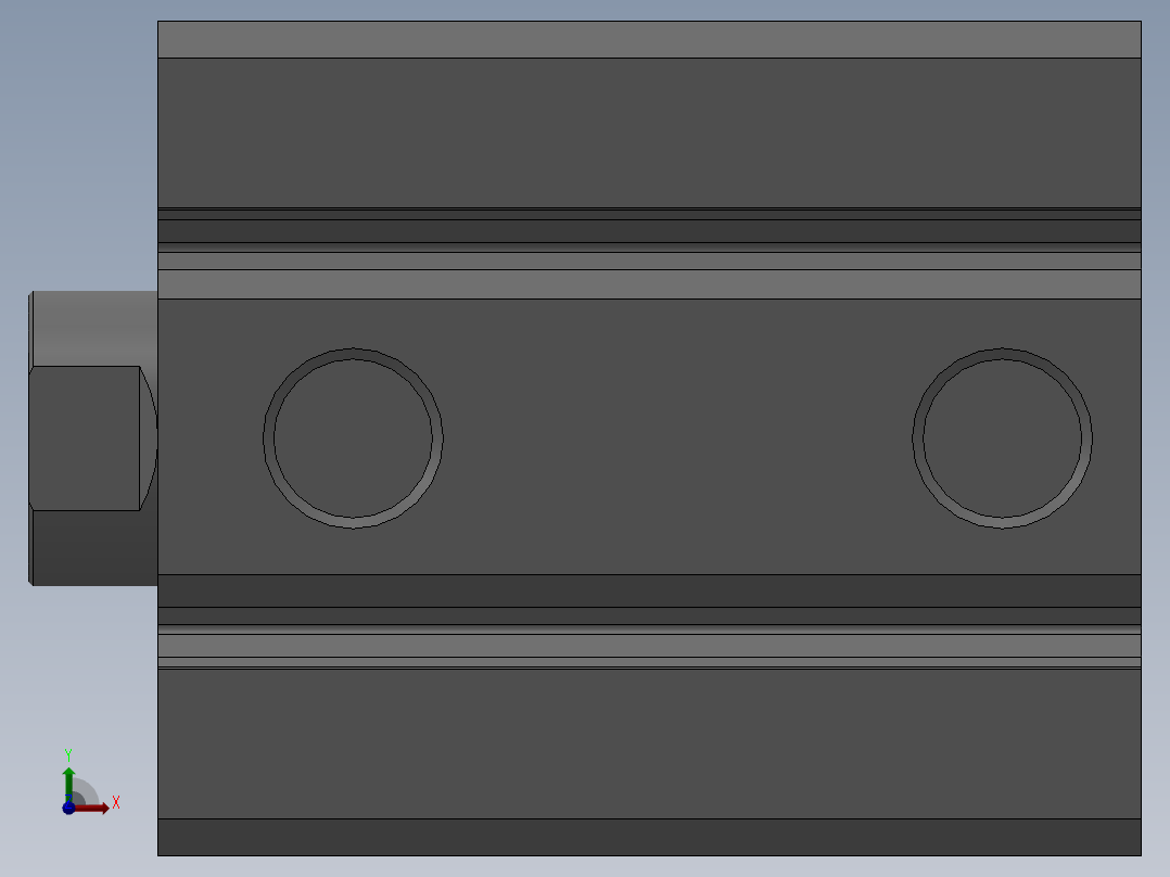 压密封组件工装前视图