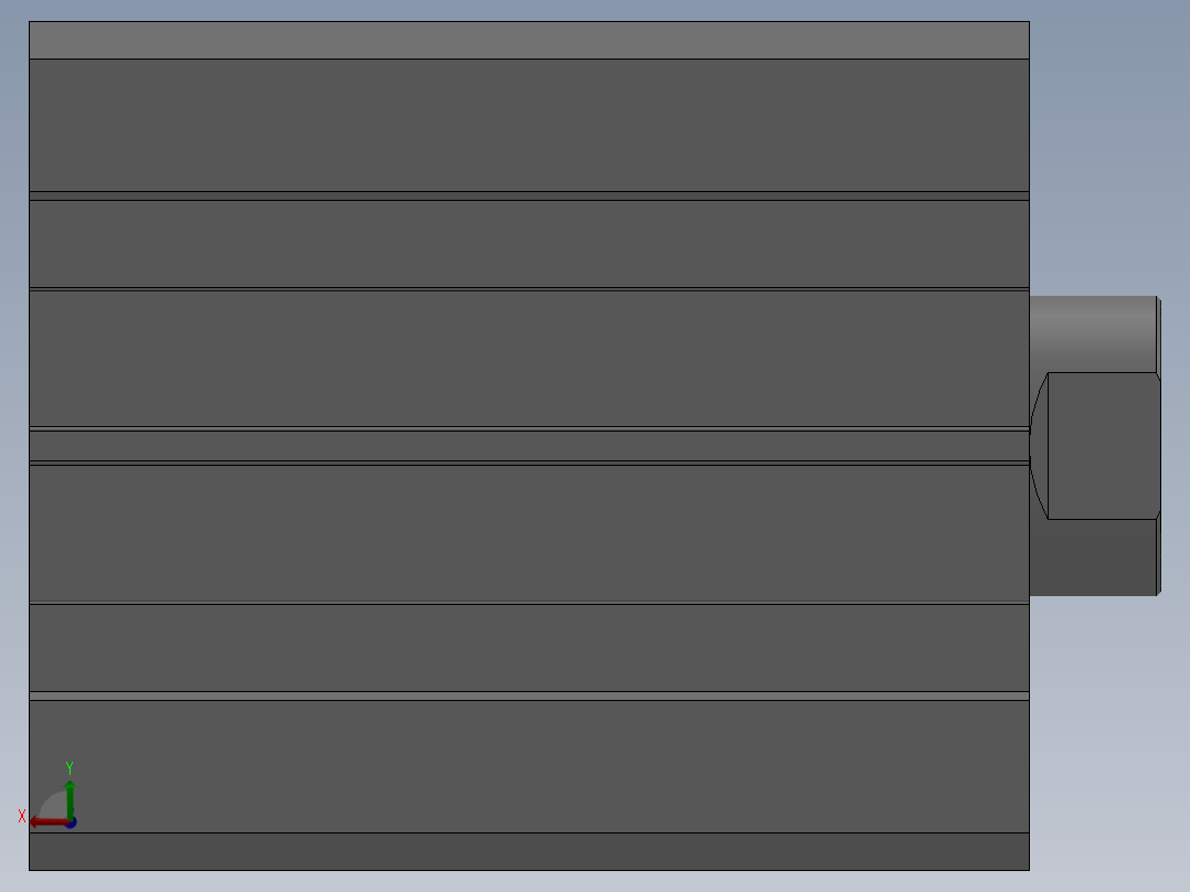 压密封组件工装后视图