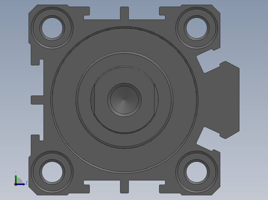 压密封组件工装左视图