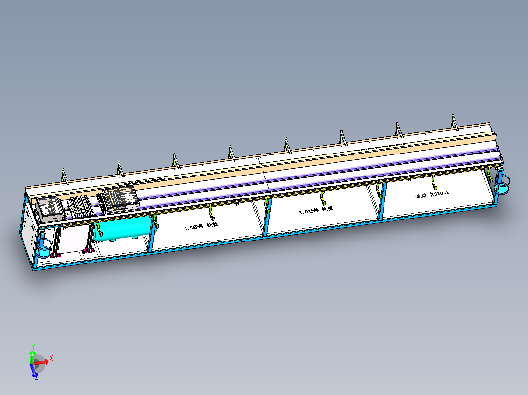 金属管检测工装（sw18可编辑+cad）