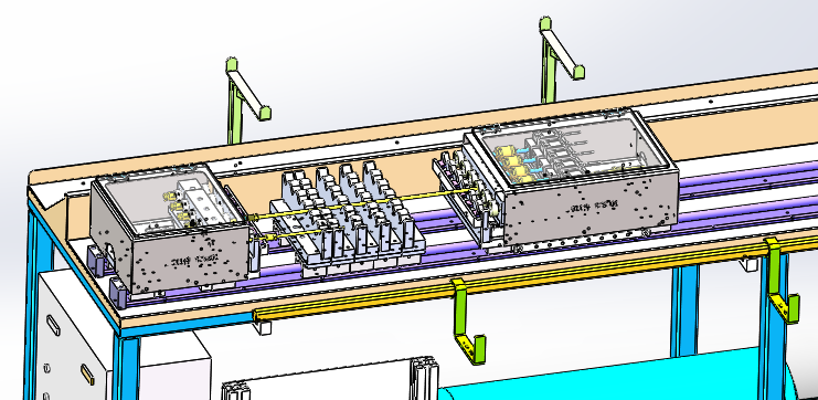 金属管检测工装（sw18可编辑+cad）