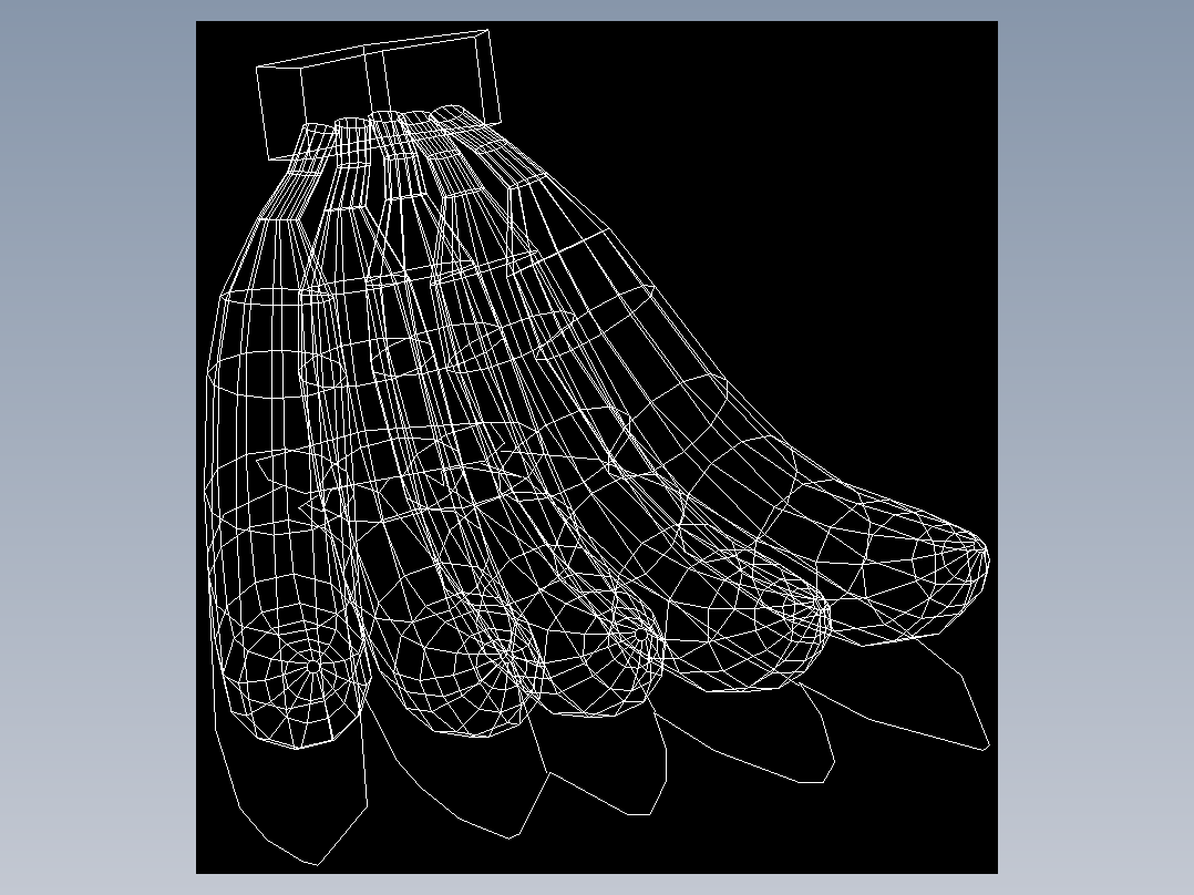 室内家具及植物的维模型十三-Q067