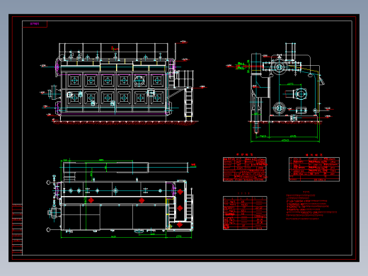 一套完整的水煤浆锅炉图纸