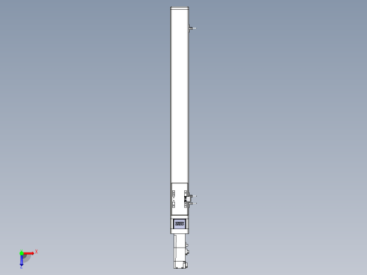 Toyo东佑达直线模组-ETH6M-BC-600-M10B俯视缩略图