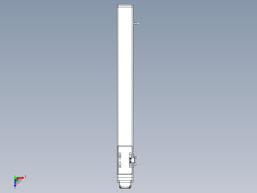 Toyo东佑达直线模组-ETH6M-BM-550-M10俯视缩略图