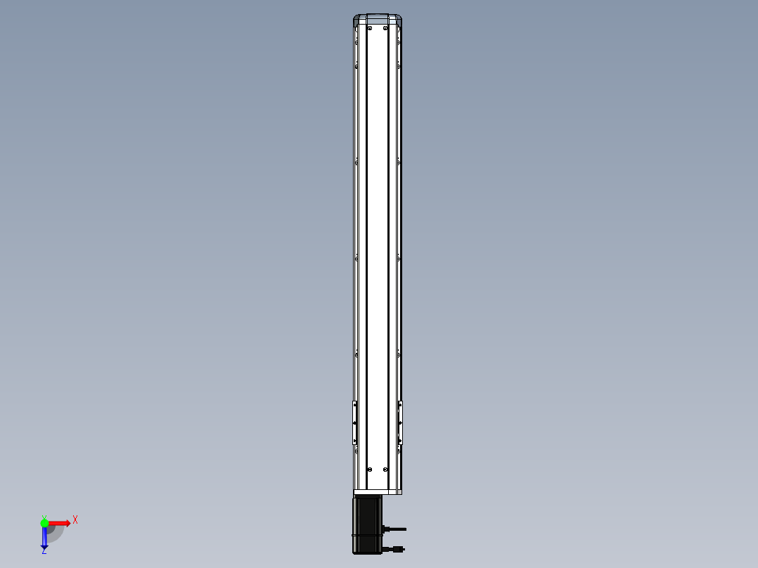 Toyo东佑达直线模组-ETH10-750-BC-400W-A2俯视图
