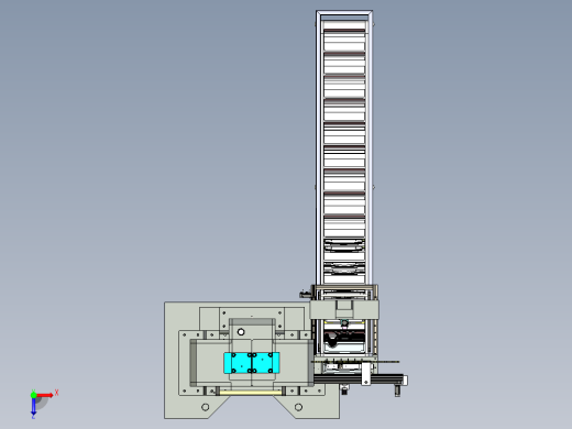 A10_家电外壳TOX铆接线SW2016俯视缩略图