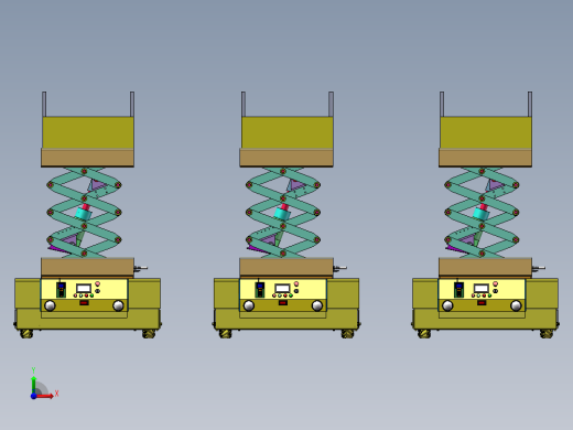 自行车运转车机构设计前视缩略图