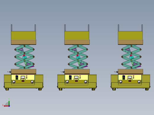 自行车运转车机构设计后视缩略图