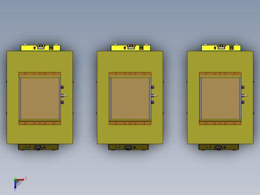 自行车运转车机构设计俯视缩略图