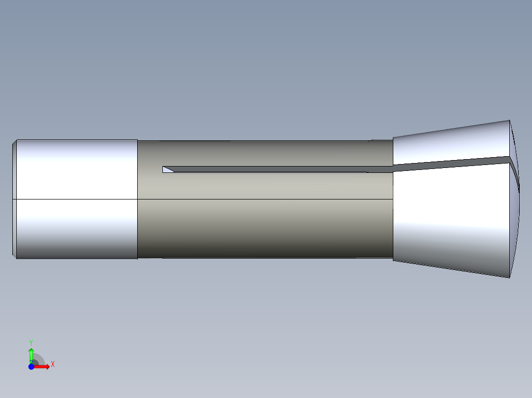 R8-夹头组-R8 COLLET 0.219.STEP前视图