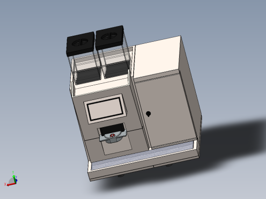自动咖啡机图制作