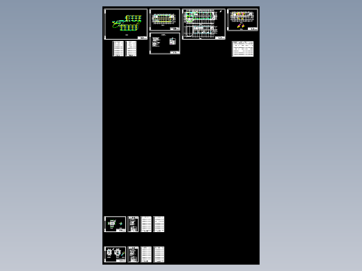 某制药厂综合楼采暖通风设计图