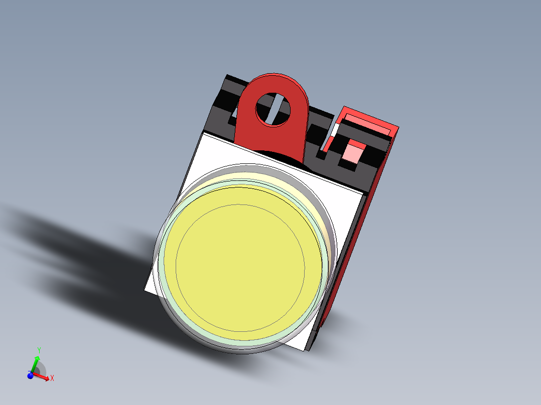 自复位按钮（带灯）YW1L-MF2E10Q4Y（24V黄）