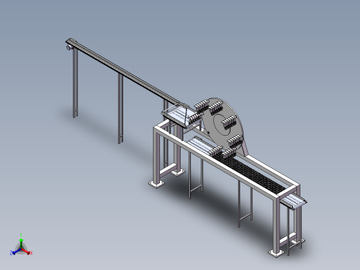 育苗盆自动分离机的设计 正等轴测缩略图
